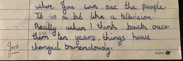 Bài văn của cô bé 11 tuổi viết từ hơn 50 năm trước có những dự đoán chính xác kỳ lạ về hiện tại ảnh 2