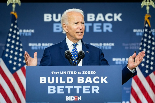 "Xây dựng lại tốt hơn" là khẩu hiệu trong chiến dịch tranh cử của Tổng thống Joe Biden. Ảnh: Joe Biden campaign. “Thông điệp bí mật” trên trang web Nhà Trắng sau khi ông Joe Biden nhậm chức Tổng thống Mỹ ảnh 3