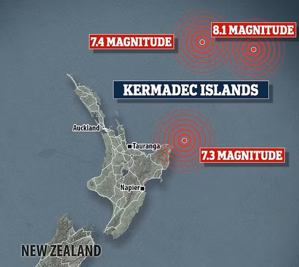 Chuyên gia địa chất nói gì về 4 trận động đất lớn liên tiếp ở New Zealand? Có bất thường? ảnh 1