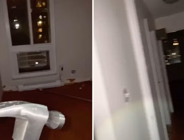 Thấy căn hộ lúc nào cũng lạnh, một người tìm hiểu và thấy điều kỳ lạ đằng sau chiếc gương ảnh 4