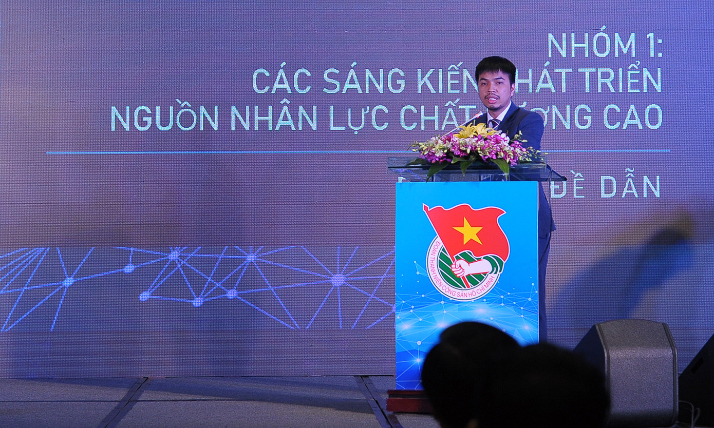 Toàn cảnh lễ khai mạc Diễn đàn Trí thức trẻ Việt Nam toàn cầu lần thứ II ảnh 6