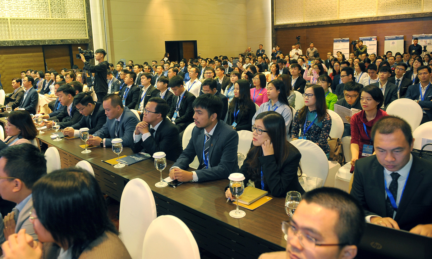 Toàn cảnh lễ khai mạc Diễn đàn Trí thức trẻ Việt Nam toàn cầu lần thứ II ảnh 2