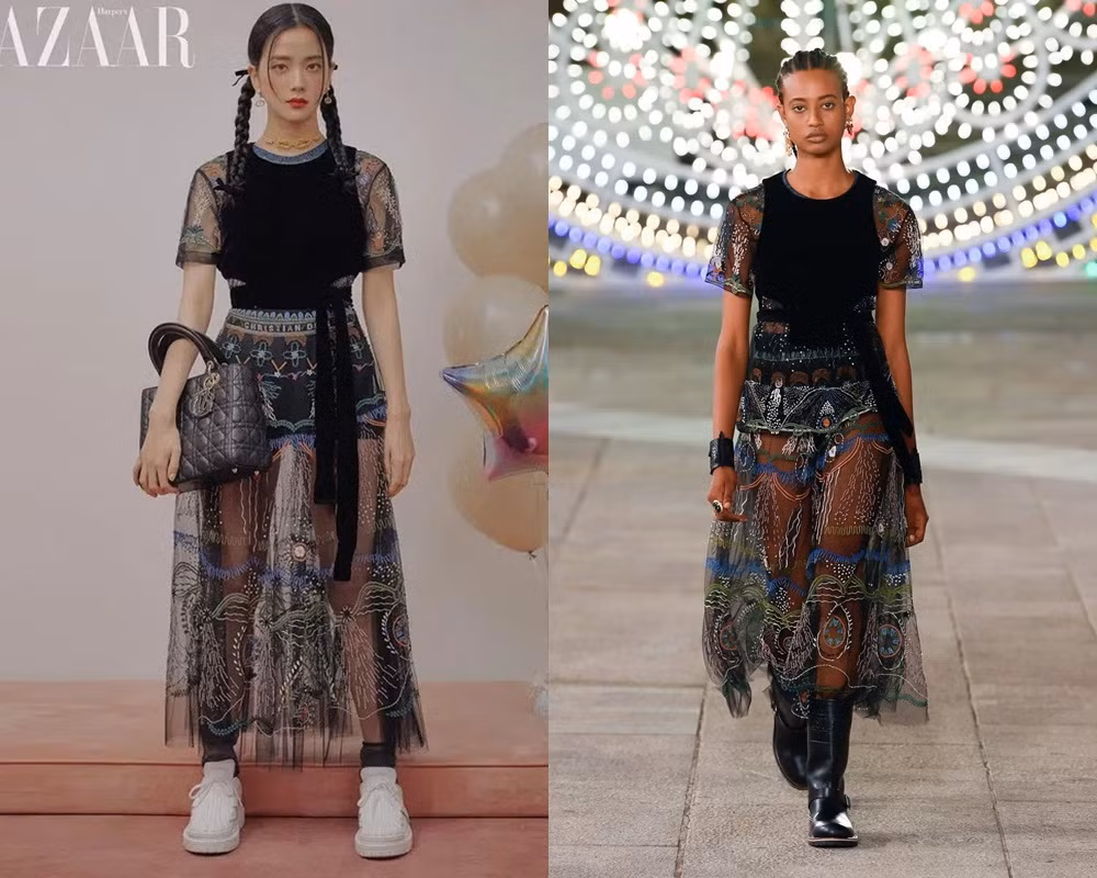 Cùng là “nàng thơ Dior” nhưng Jisoo BLACKPINK vẫn có thứ phải chịu thua Angela Baby ảnh 3