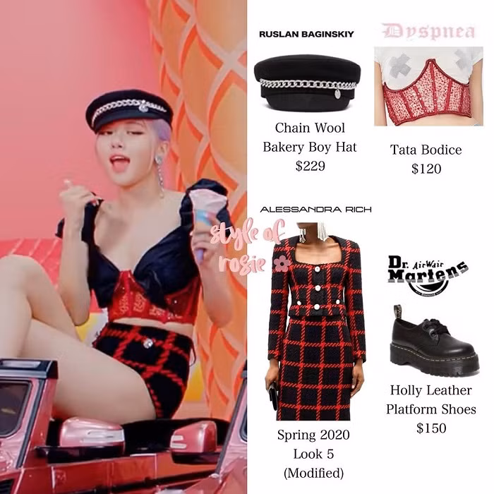 Không chỉ hát ít nhất nhóm, Rosé (BLACKPINK) còn phải mặc lại đồ cũ trong “Ice Cream”? ảnh 4