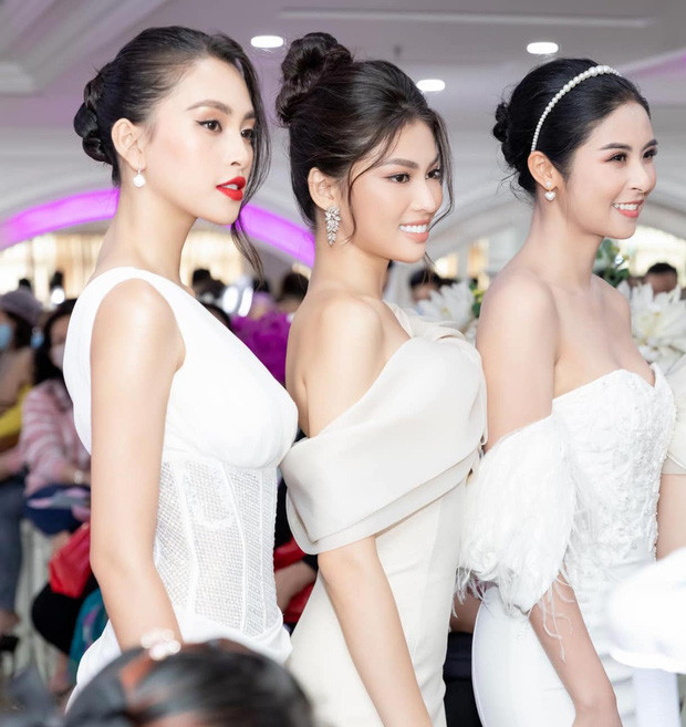 Thêm màn đọ sắc giữa Hoa hậu Đỗ Thị Hà, Tiểu Vy và Mỹ Linh: Ai cũng như nữ thần ảnh 5