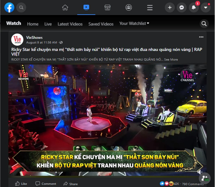 HOT: Facebook Watch cập nhật show truyền hình đáng xem nhất, có Rap Việt cùng The Face ảnh 1