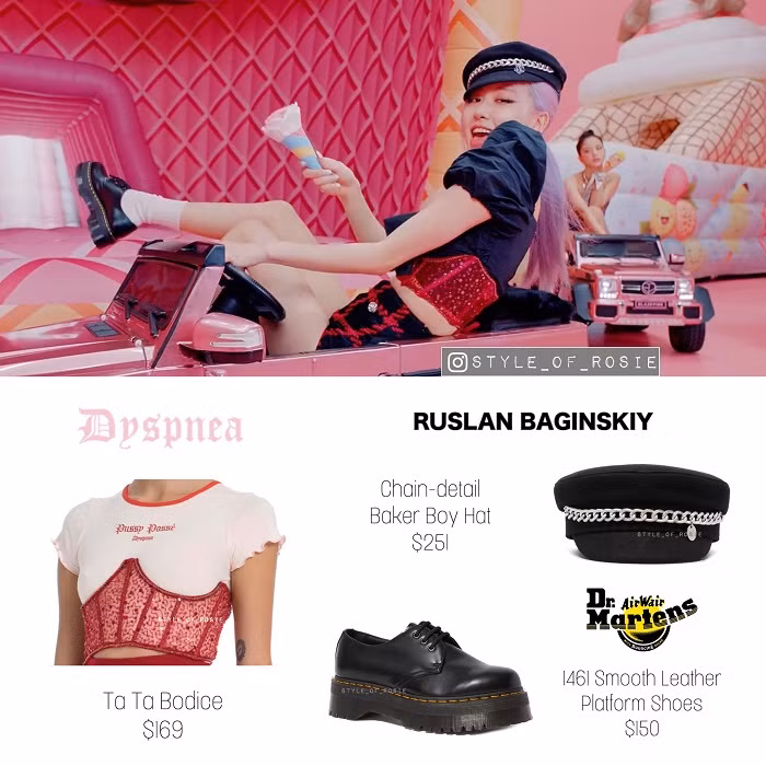 Không chỉ hát ít nhất nhóm, Rosé (BLACKPINK) còn phải mặc lại đồ cũ trong “Ice Cream”? ảnh 2