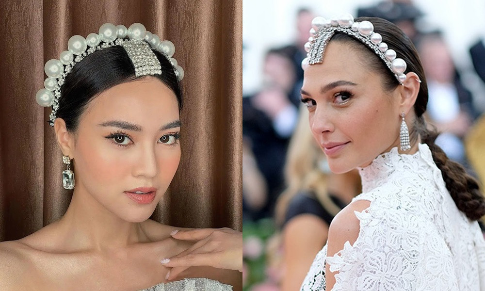 Bạn có thấy chiếc bờm ngọc trai của Jisoo (BLACKPINK) trong hình này nhìn rất quen? ảnh 5