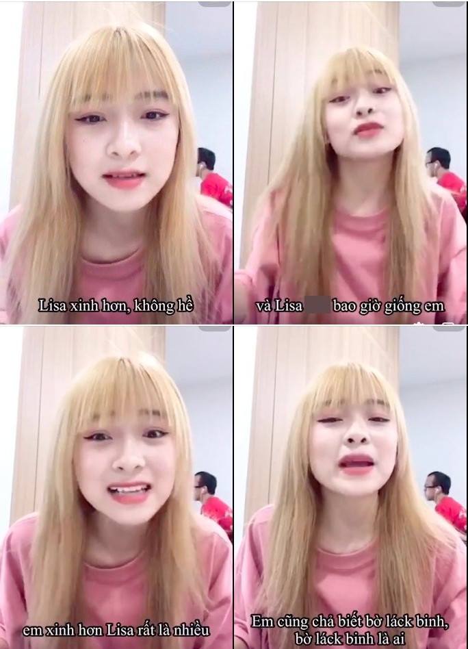 Hotgirl TikTok có hành động bất ngờ sau màn tự tin “Lisa không xinh bằng mình” ảnh 2