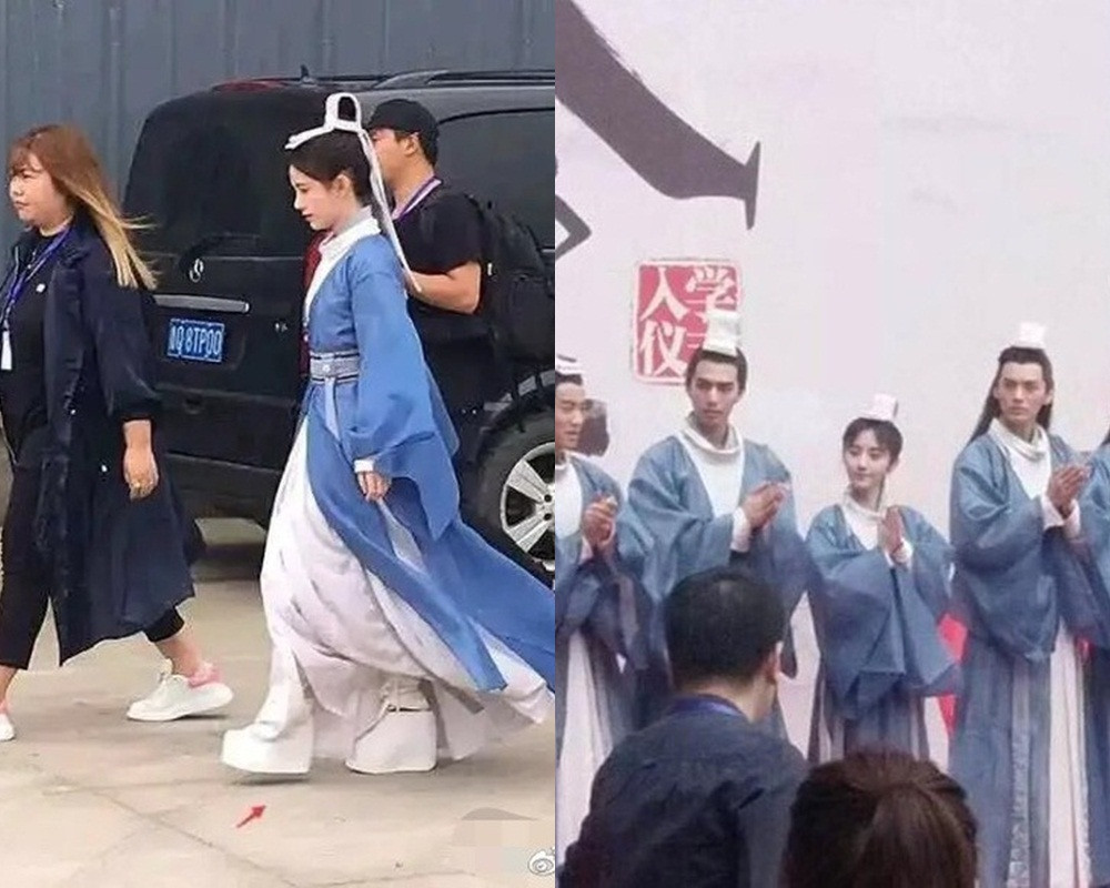 Đi giày siêu cao nhưng “mỹ nữ 4000 năm” Cúc Tịnh Y vẫn không giấu được vóc dáng thật ảnh 7