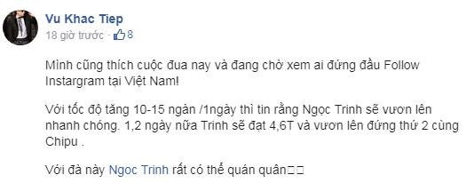 Vũ Khắc Tiệp gặp họa khi lao vào “cuộc chiến ngôi vương Instagram” với Sơn Tùng M-TP ảnh 2