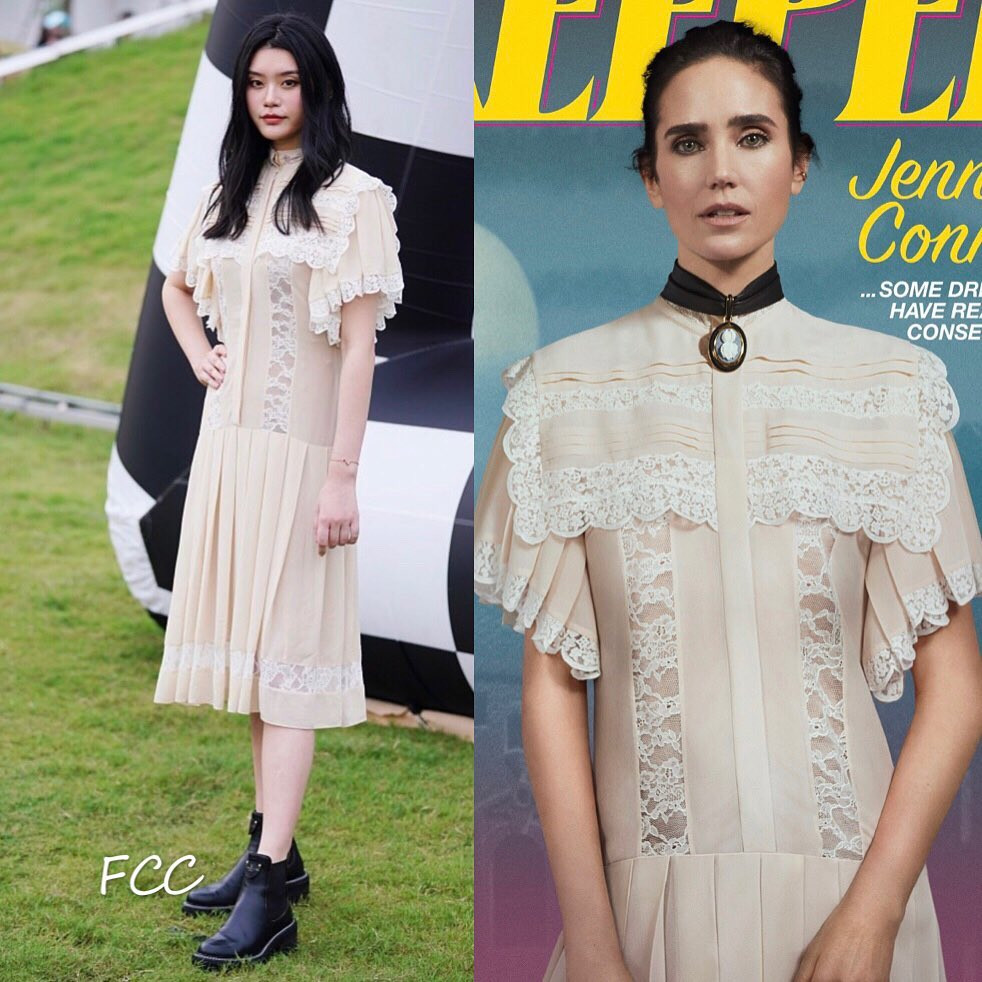 “Con dâu vua sòng bạc” Ming Xi và Địch Lệ Nhiệt Ba bị chê xuống sắc khi dự sự kiện ảnh 4