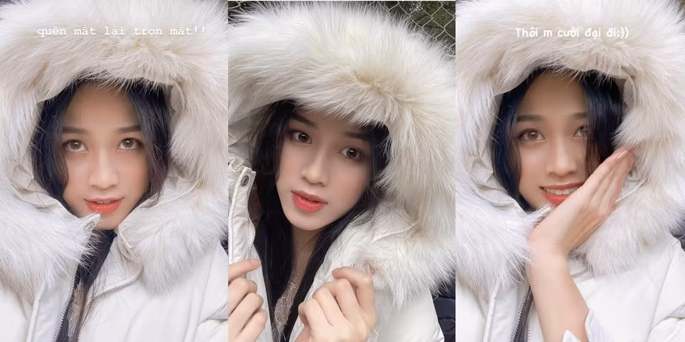 Hoa hậu Đỗ Thị Hà trở lại trường học: Ăn mặc giản dị, nụ cười tỏa nắng xua tan lạnh giá ảnh 4