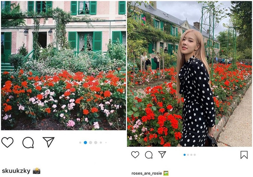 Netizen phát hiện Suzy và Rosé (BLACKPINK) lộ “bằng chứng hẹn hò” tại Paris ảnh 4