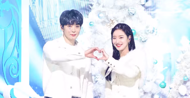 Naeun (April) dính tin đồn hẹn hò với hai nam idol cùng lúc vì ảnh hoa anh đào ảnh 2