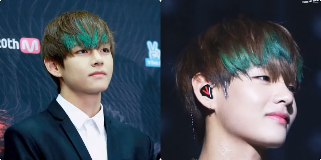 Cân được mọi màu tóc nhuộm, còn ai có khả năng đó hơn mỹ nam V (BTS)? ảnh 5