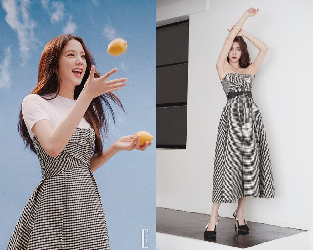 Ngạc nhiên chưa, hai “nàng thơ Dior” Jisoo và Angela Baby lại đụng hàng đồ của hãng khác ảnh 8