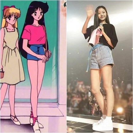 Những nữ idol có tỷ lệ cơ thể đẹp đến siêu thực như Thủy thủ Mặt Trăng ảnh 4