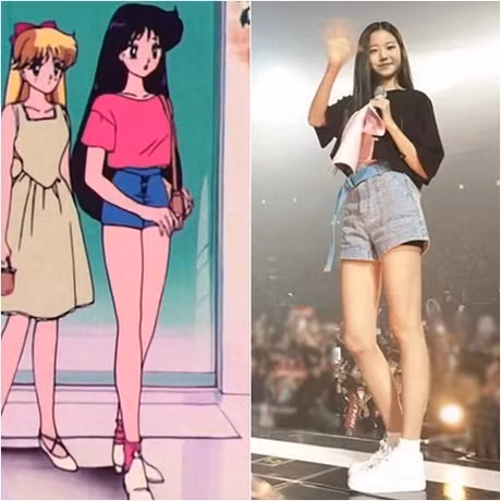 Những nữ idol có tỷ lệ cơ thể đẹp đến siêu thực như Thủy thủ Mặt Trăng ảnh 4