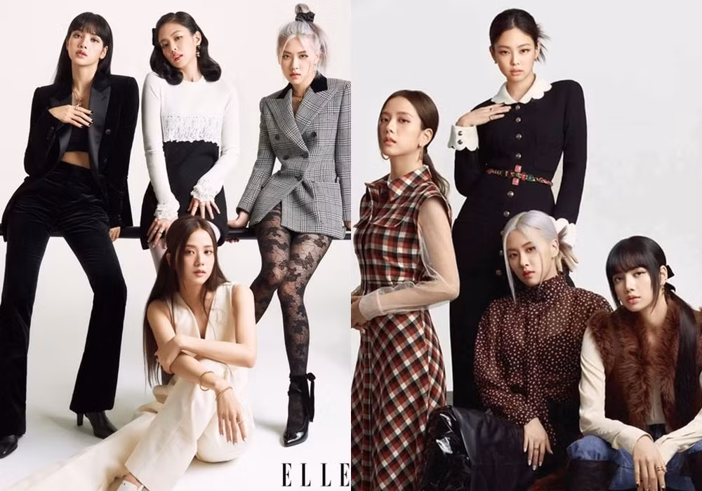 Vừa có bộ ảnh tạp chí đầu tiên, aespa lại bị so sánh khí chất thời trang với BLACKPINK ảnh 4