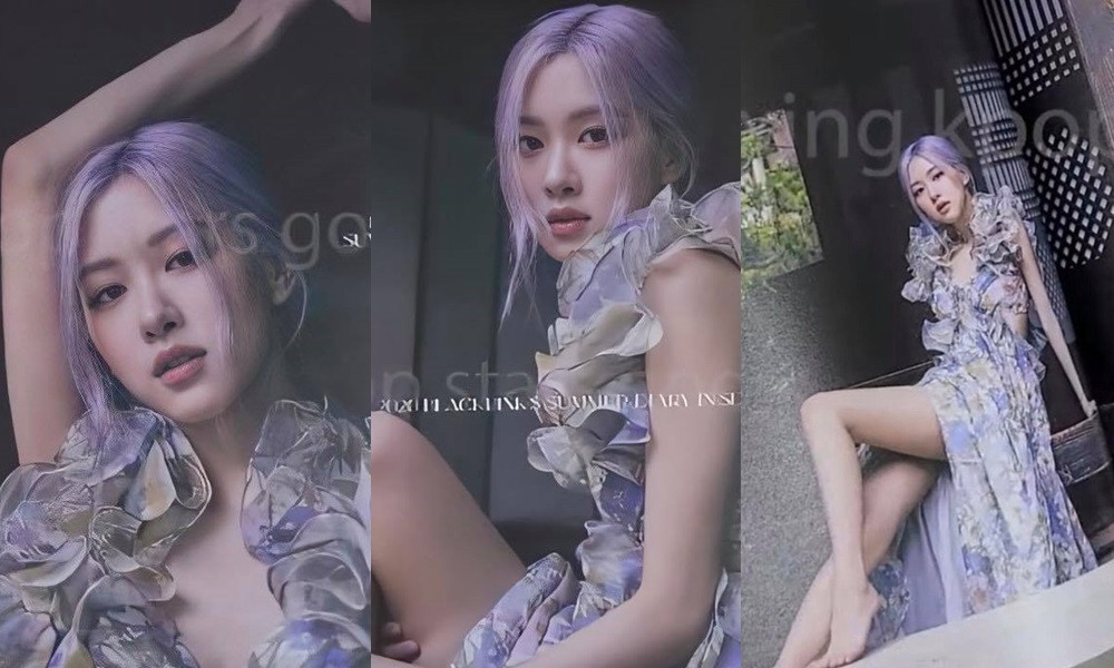 Chắc chắn Rosé (BLACKPINK) không ngờ đến điều này khi diện đồ fan tặng để chụp sách ảnh ảnh 2