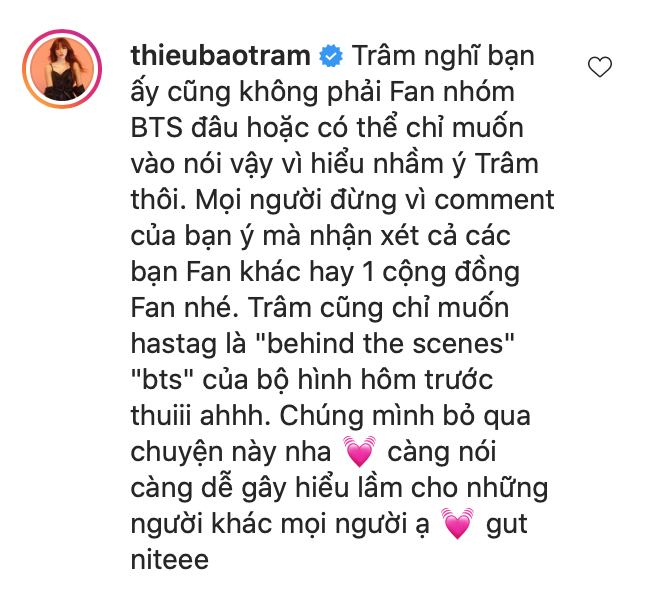 Hết bị bảo là bắt chước Lisa, Thiều Bảo Trâm lại bị “tố” ăn theo BTS? ảnh 4
