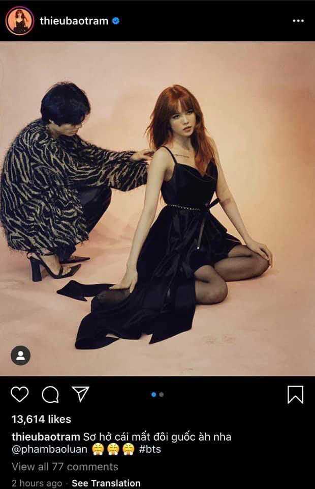 Hết bị bảo là bắt chước Lisa, Thiều Bảo Trâm lại bị “tố” ăn theo BTS? ảnh 2