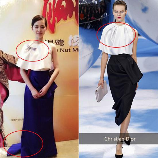 Còn gì ê chề hơn cảnh ngôi sao giàu có, nổi tiếng hạng A lại bị phát hiện diện đồ nhái ảnh 7