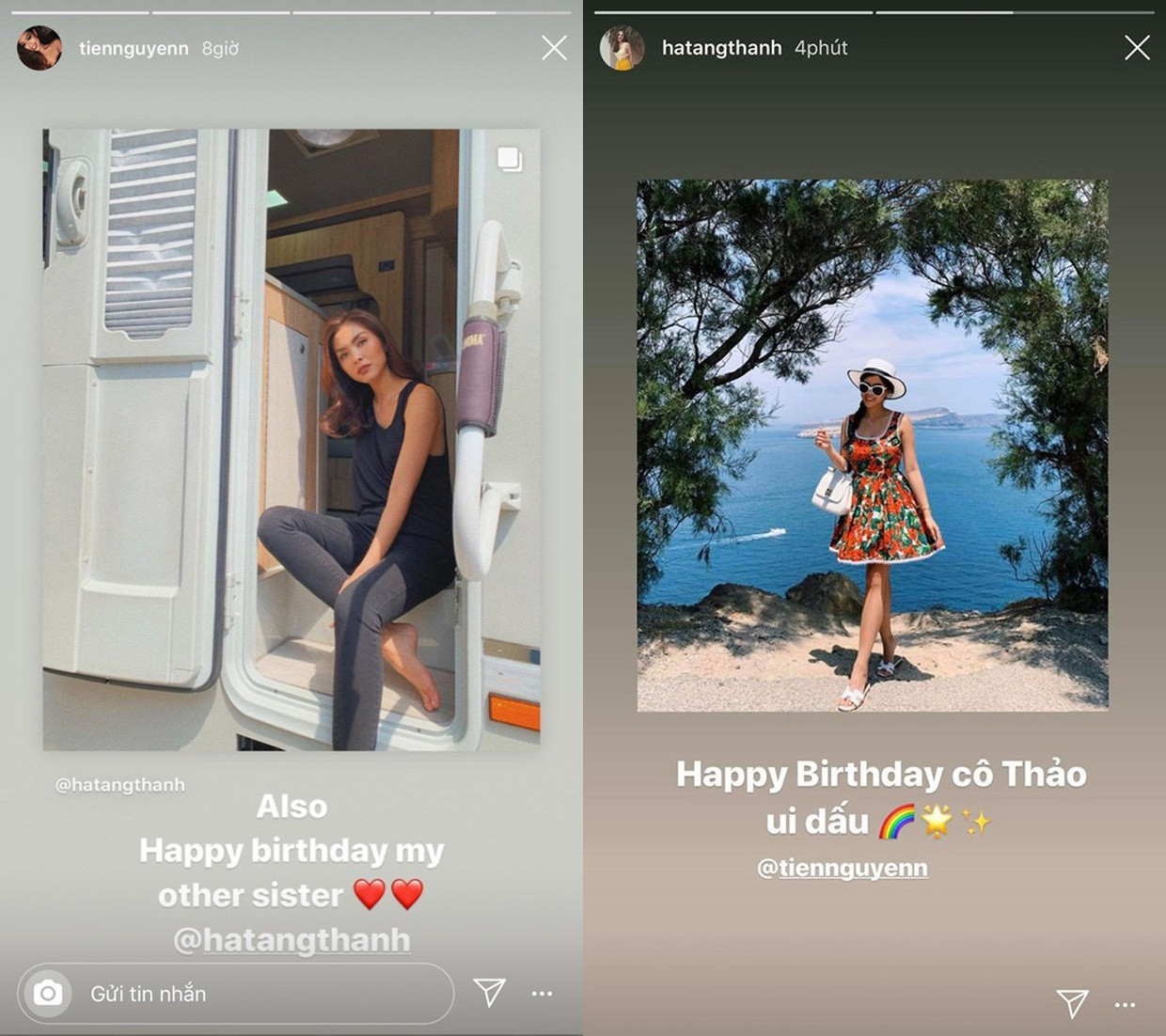 Những lần chứng minh Tiên Nguyễn - Hà Tăng là cặp chị dâu em chồng thân thiết nhất V-Biz ảnh 5