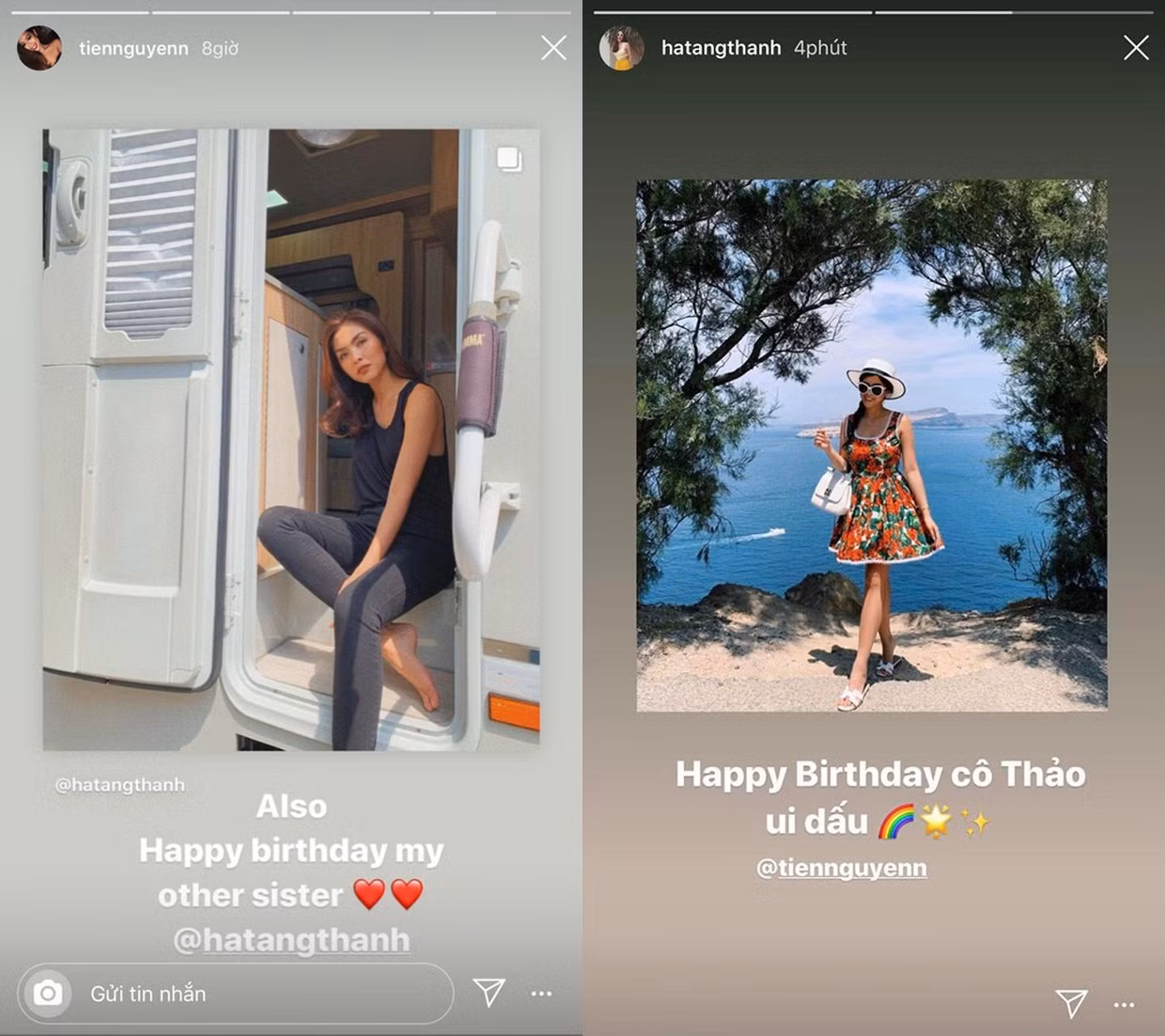 Những lần chứng minh Tiên Nguyễn - Hà Tăng là cặp chị dâu em chồng thân thiết nhất V-Biz ảnh 5