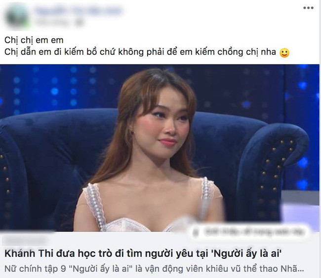 Rộ tin đồn nữ chính “Người ấy là ai” tập 9 từng có mâu thuẫn với cố vấn Khánh Thi ảnh 2