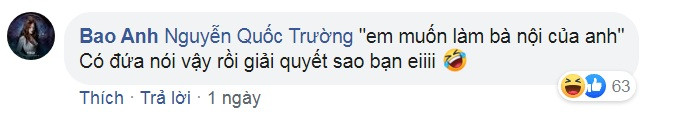 Bảo Anh đáp thính Quốc Trường kiểu gì mà bị netizen chê giống "bà bán hàng ngoài chợ"? ảnh 3