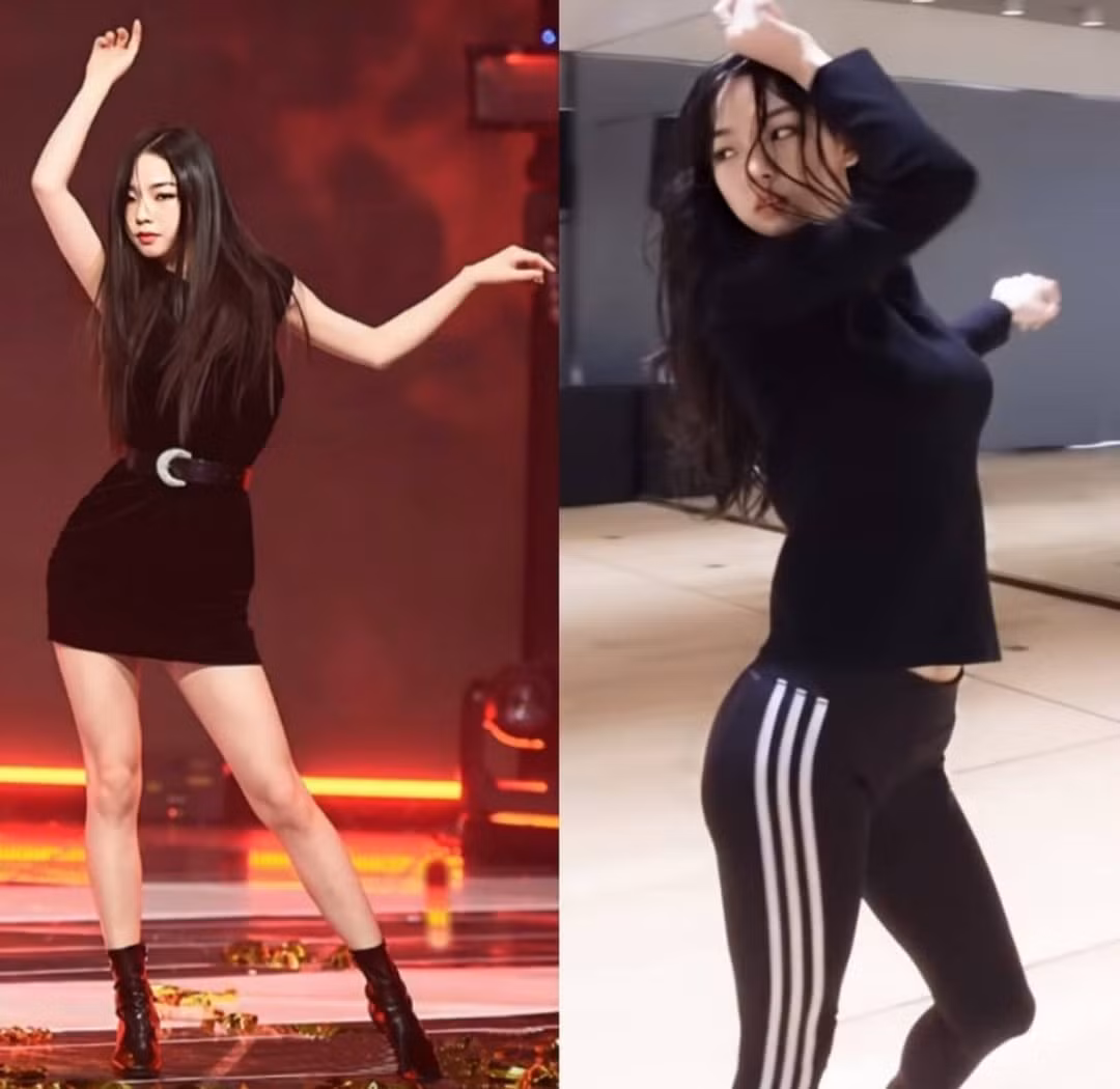 Tỷ lệ cơ thể của Karina (aespa) chuẩn cỡ nào mà được xếp vào nhóm “Thủy thủ Mặt Trăng”? ảnh 6