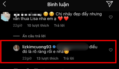 Bị chê không bằng Lisa (BLACKPINK) nhưng Liz Kim Cương có phản ứng cực khéo léo ảnh 1