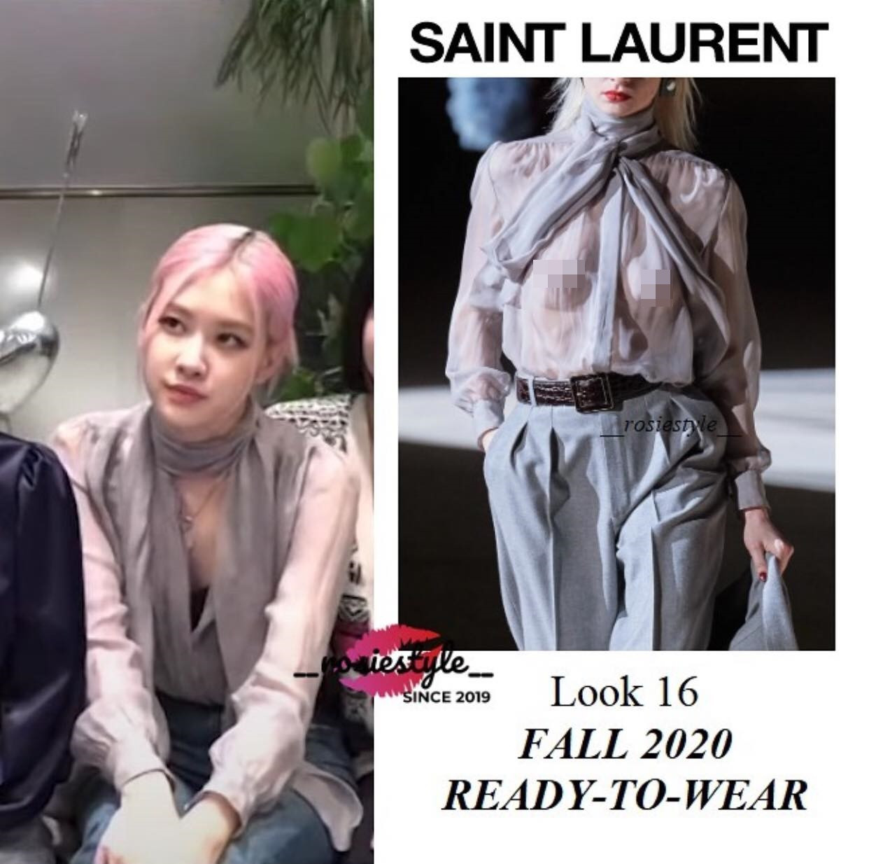Táo bạo diện áo xuyên thấu, Rosé được khen ngợi vì chọn đồ phụ trợ quá tinh tế ảnh 5