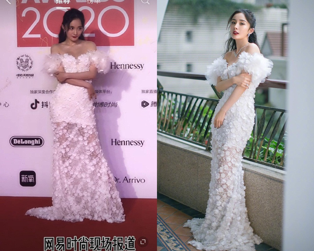 Soi nhan sắc thật mỹ nhân C-Biz trong đêm hội Elle: Triệu Lộ Tư lép vế trước đàn chị ảnh 1