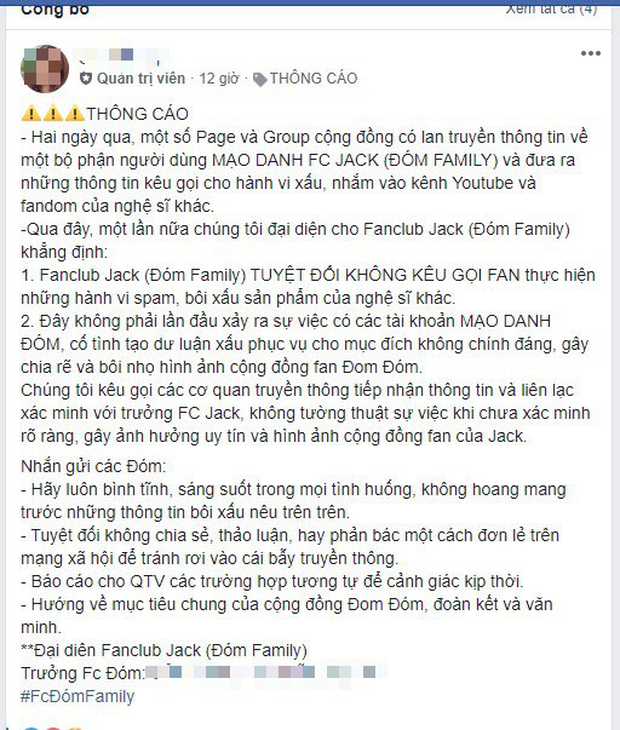 Ê-kíp của Jack nói gì trước nghi vấn FC Đom Đóm chơi xấu MV mới của Sơn Tùng M-TP? ảnh 2