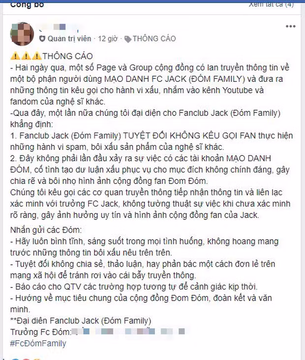 Ê-kíp của Jack nói gì trước nghi vấn FC Đom Đóm chơi xấu MV mới của Sơn Tùng M-TP? ảnh 2