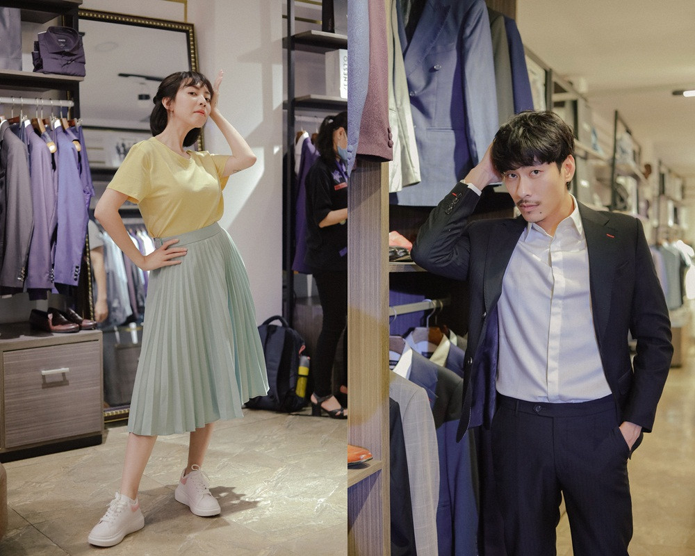 “Tiệc Trăng Máu” chưa hết thì Thu Trang - Kiều Minh Tuấn kịp thành đôi trong phim mới ảnh 3