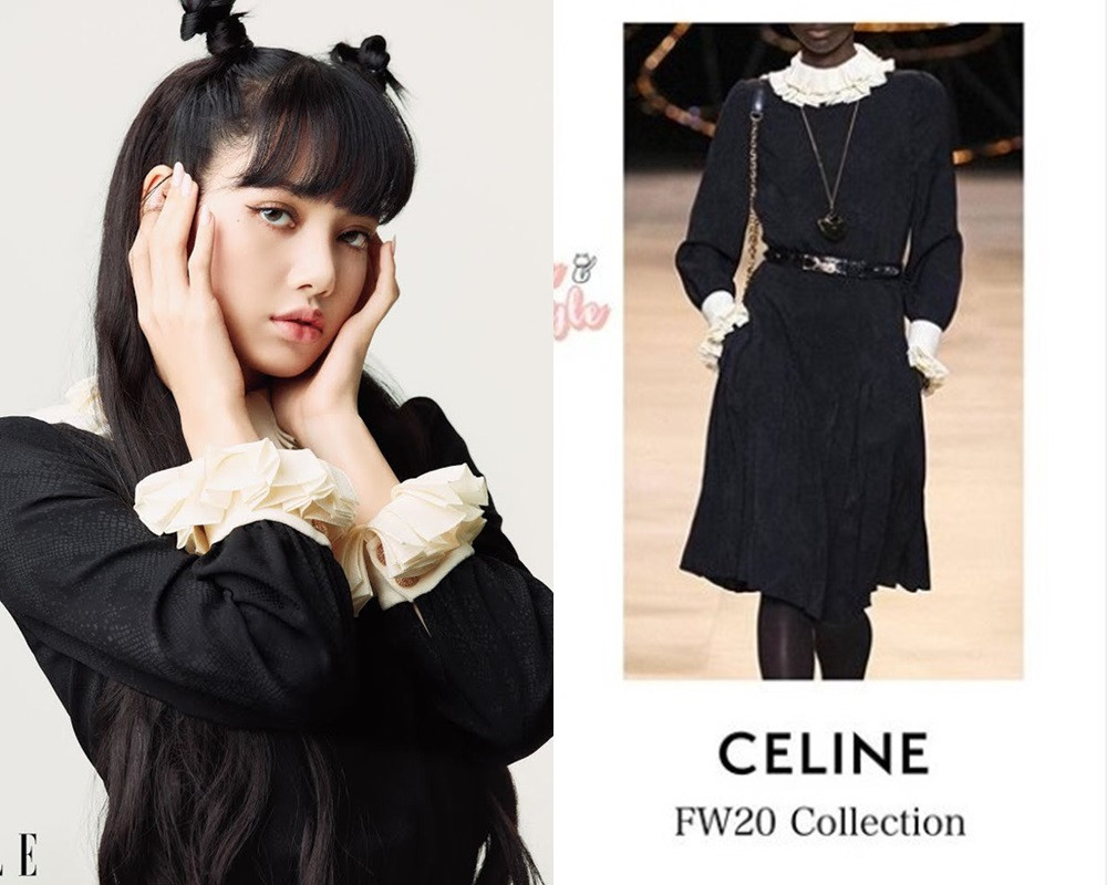 Hết Yeri bị bảo bắt chước Jennie, tới lượt Joy bị mang so sánh với Lisa vì đụng hàng ảnh 2