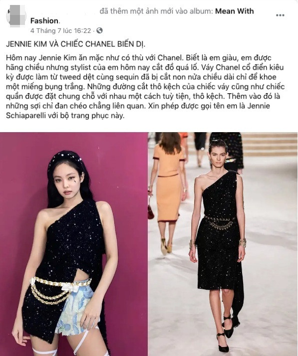 BLINK bức xúc khi một fanpage thời trang chê tơi bời set đồ mới của Jennie (BLACKPINK) ảnh 3