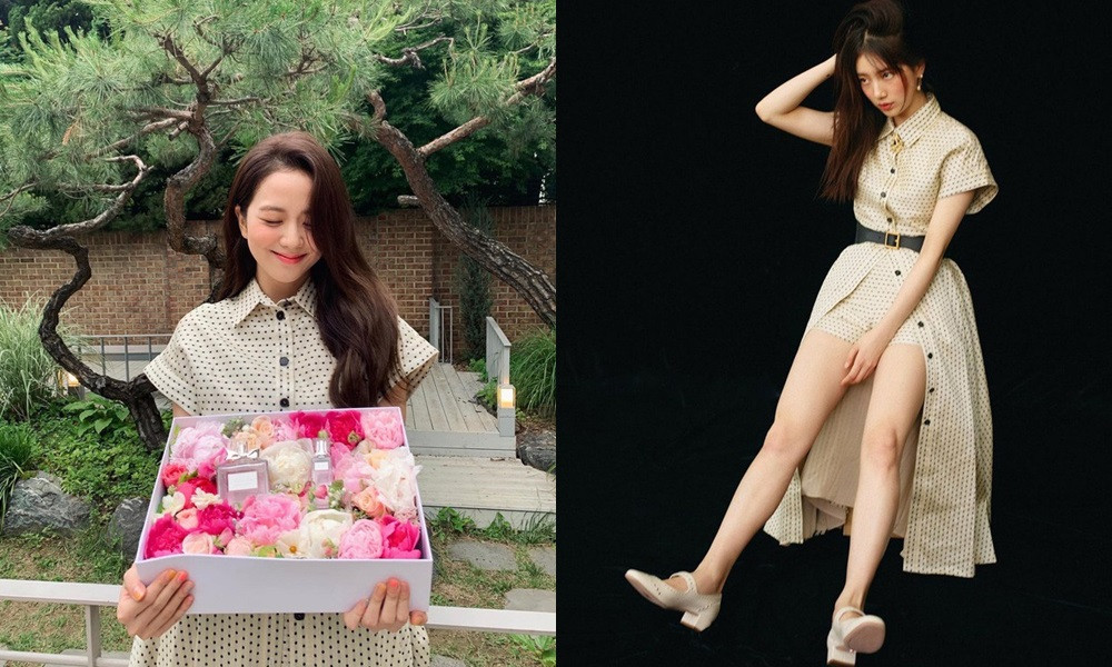 “Hoa hậu Hàn Quốc” Jisoo BLACKPINK và “mỹ nhân mặt mộc” Suzy lại đụng độ váy áo “nảy lửa” ảnh 5