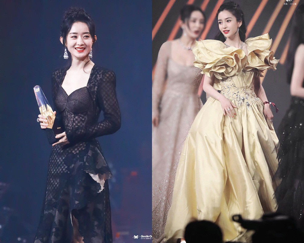 Lý do khiến Dương Mịch tránh đi thảm đỏ Đêm hội Weibo là vì lai lịch bất thường của bộ váy? ảnh 5