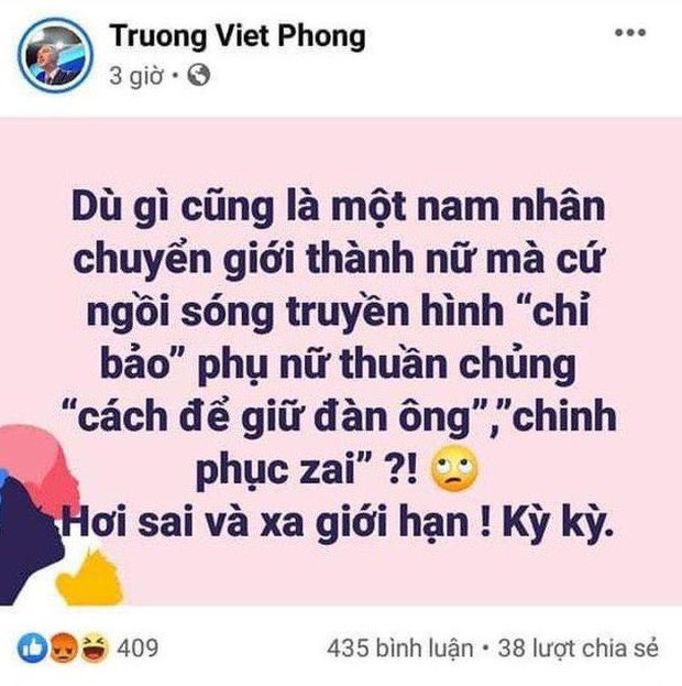 Phẫn nộ nam MC liên tục đăng đàn “cà khịa” giới tính người khác, từ Hương Giang đến Gil Lê ảnh 2