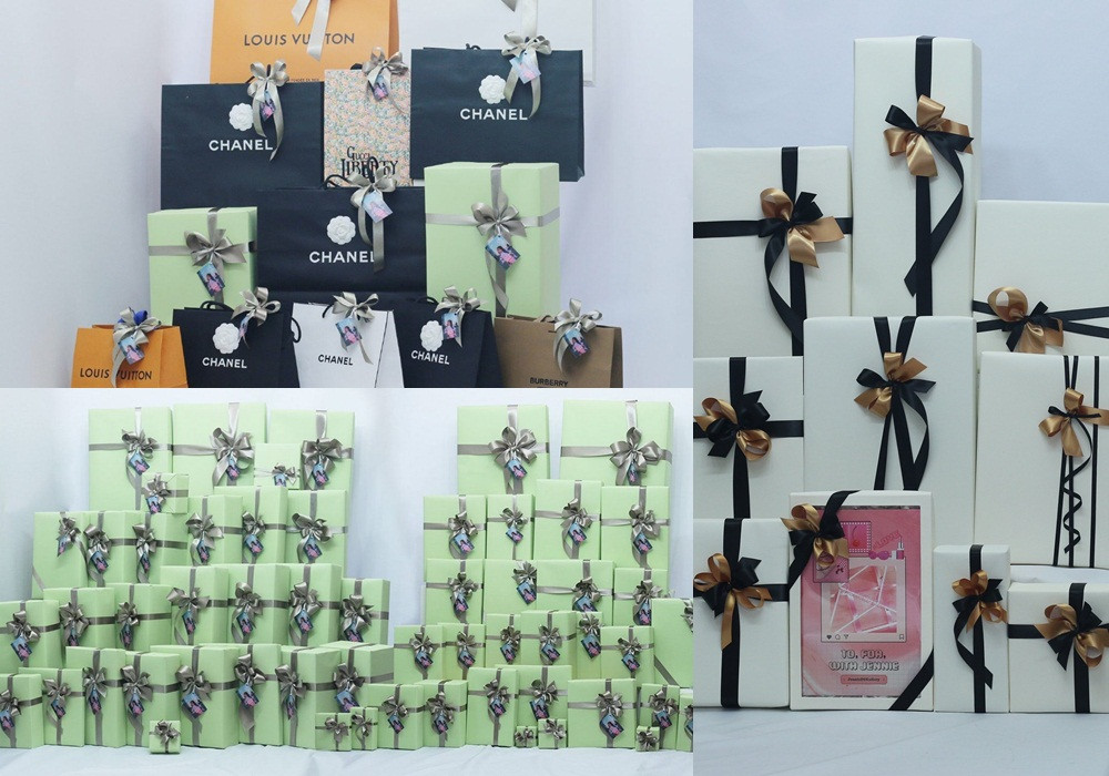 Sau phút choáng ngợp trước núi quà sinh nhật của Jennie, netizen Hàn phát hiện ra một điều lạ ảnh 1