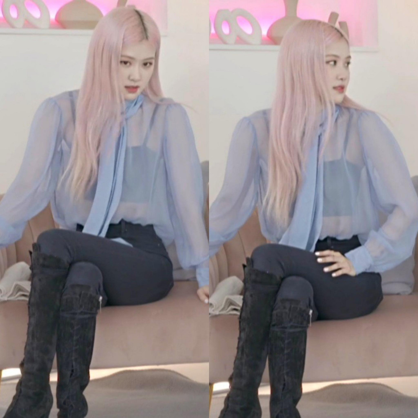 Táo bạo diện áo xuyên thấu, Rosé được khen ngợi vì chọn đồ phụ trợ quá tinh tế ảnh 3