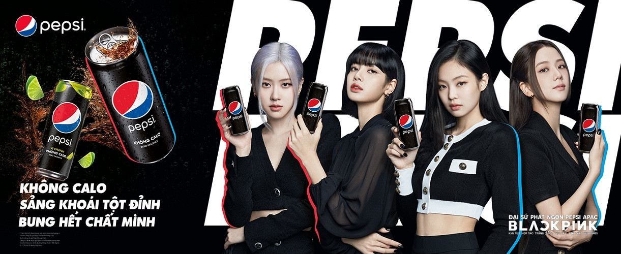Nhóm BLACKPINK trở thành gương mặt đại diện mới của thương hiệu Pepsi ảnh 1