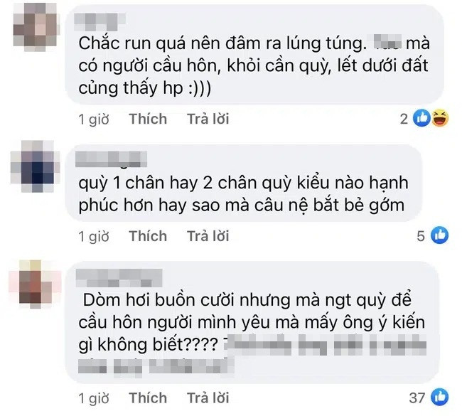 Khoảnh khắc cầu hôn của Quý Bình bất ngờ bị netizen "mổ xẻ" vì một hành động sai sai ảnh 8