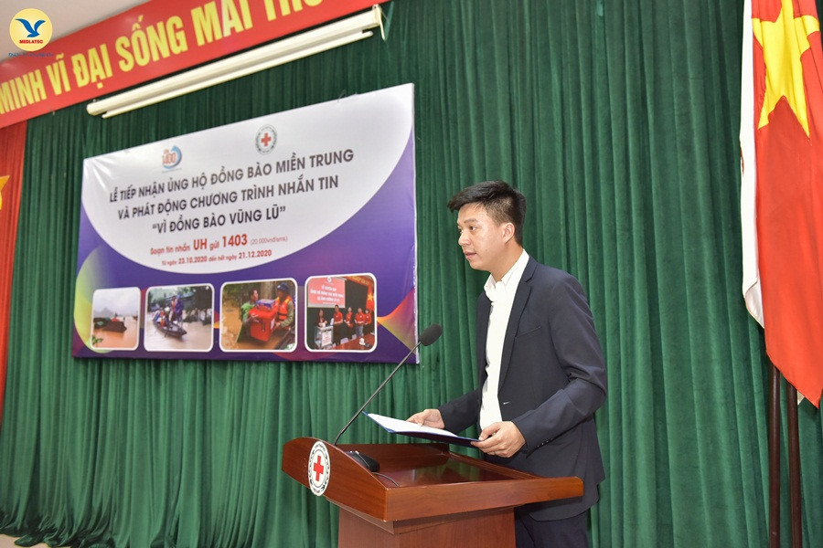 Đại diện tập đoàn MED GROUP trao 1,5 tỷ đồng tới Hội Chữ Thập đỏ Việt Nam ảnh 2