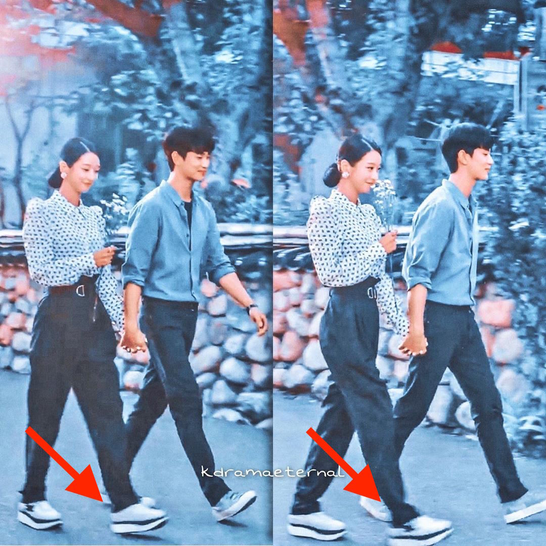 Mặc váy đầm được khen đẹp bao nhiêu nhưng khi diện quần thì Seo Ye Ji lại mất điểm ảnh 4